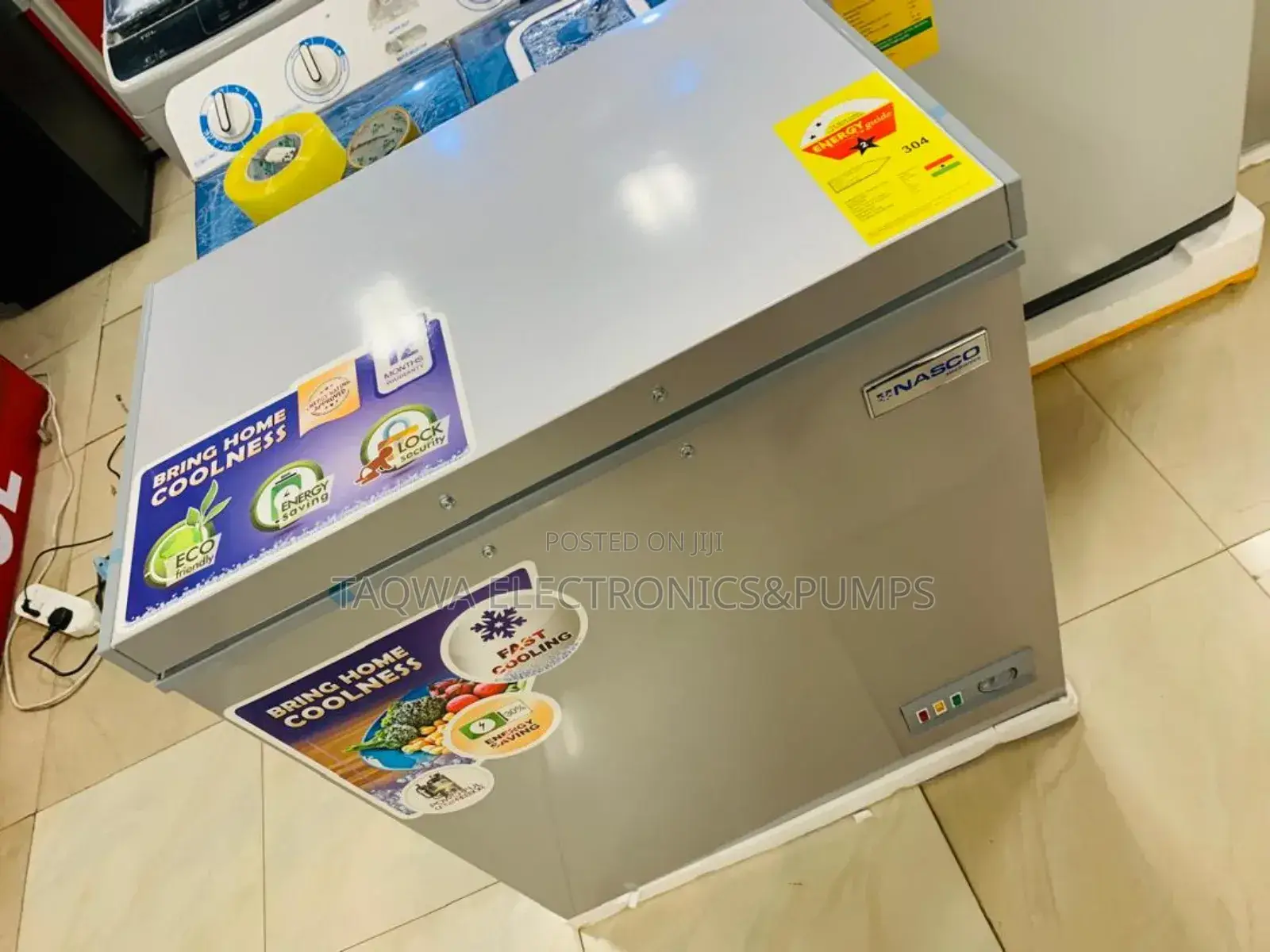Enough Storage Nasco 150ltr Chest Freezer