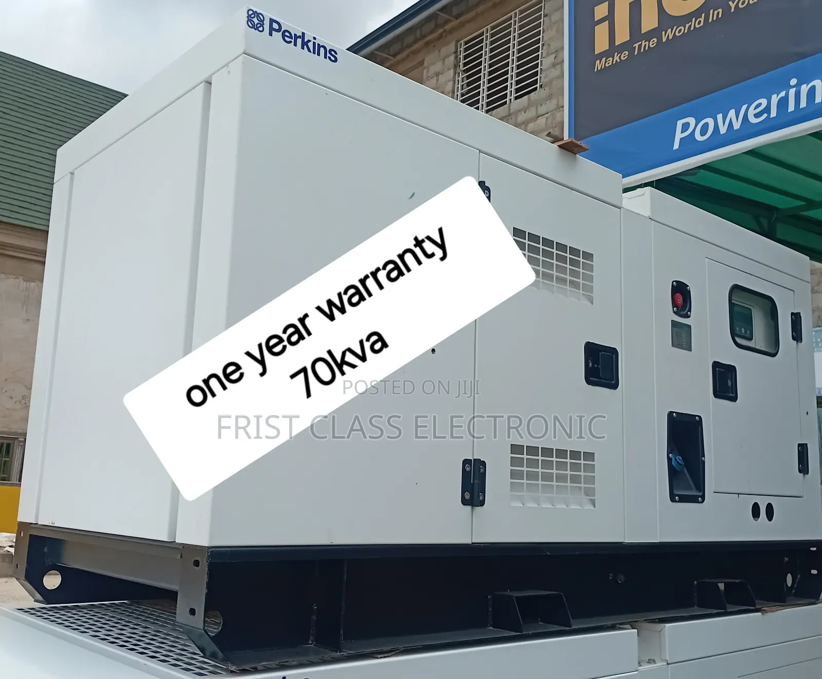 70kva Diesel Genset for Telecommunications Infrastructure