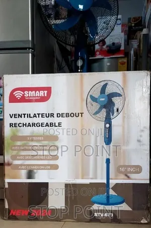 Durable 16" Rechargeable Fan