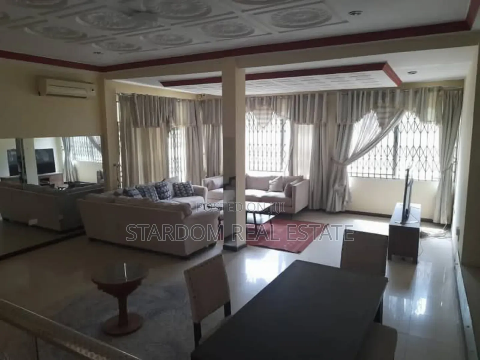 Furnished 5bdrm Mansion in American House for rent