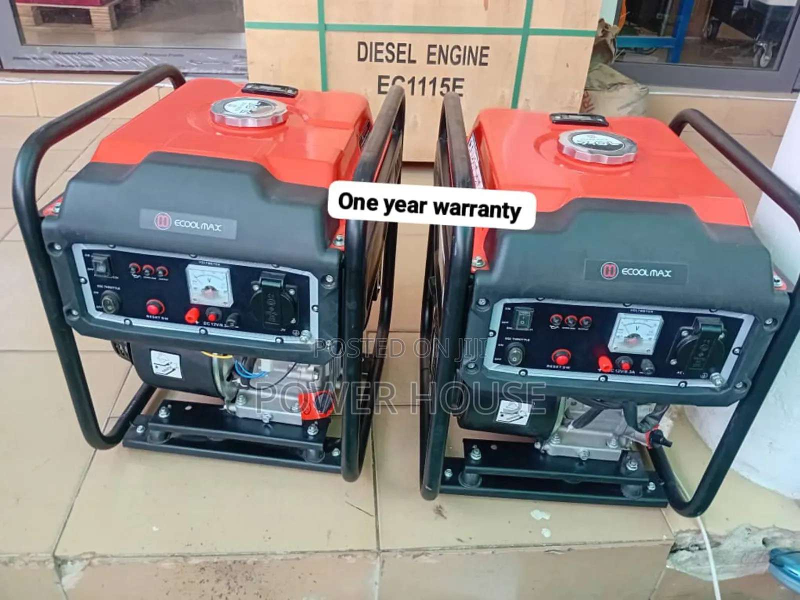 Sspecialised 7.5kva 8500watts Petrol Generator