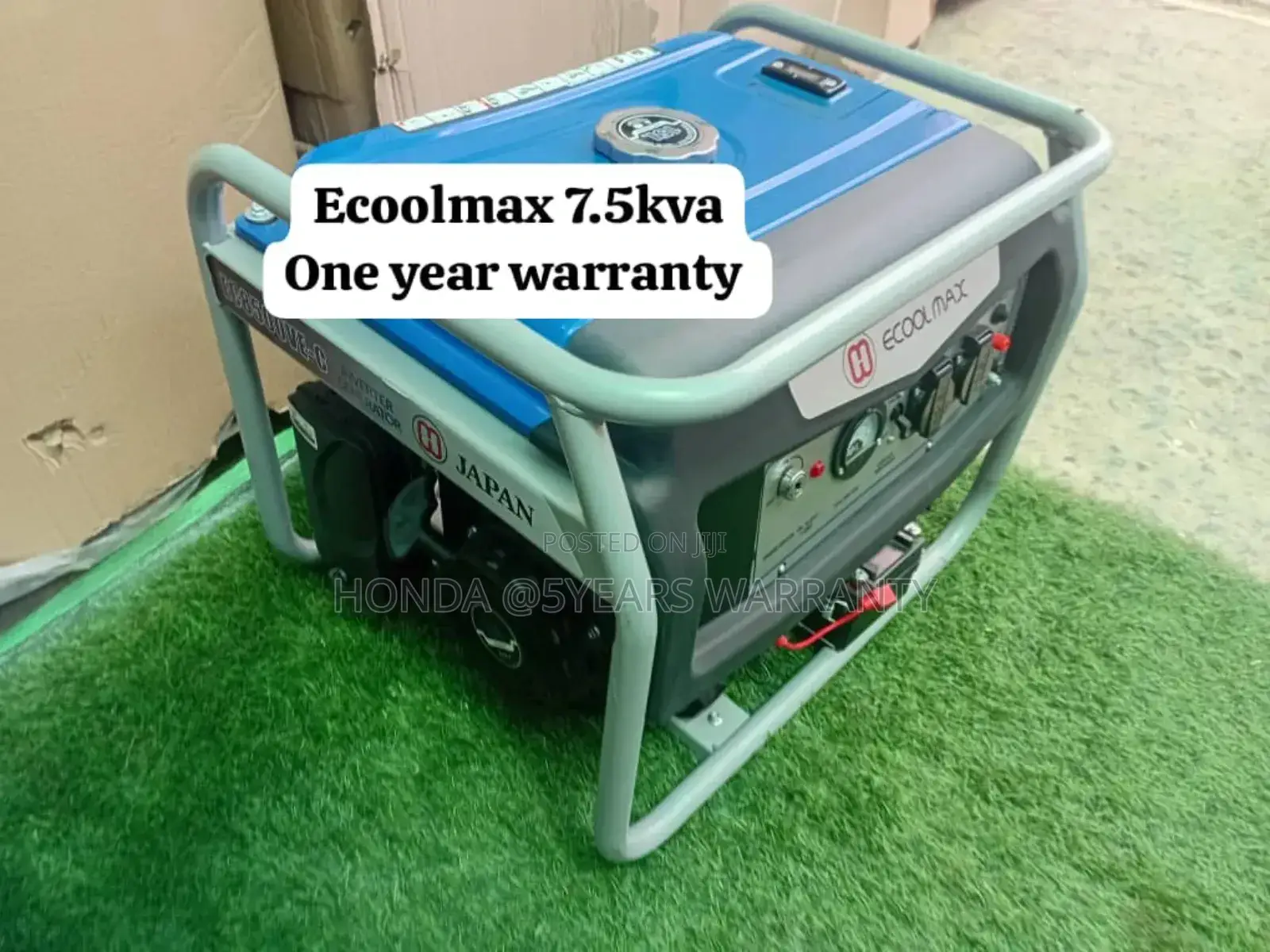 Normal Start Ecoolmax 8500watt 7.5kva Petrol Generator