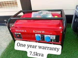 Comprehensive Honda 7.5kva 8200watts Petrol Generator Japan