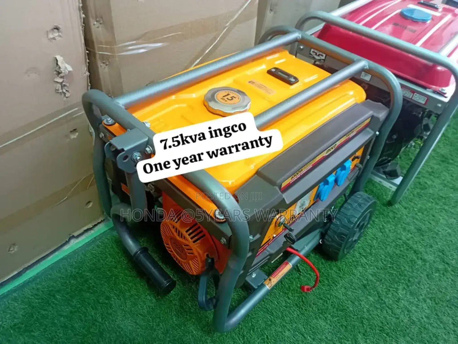Key Start Ingco Gasoline Generator 7.5kva
