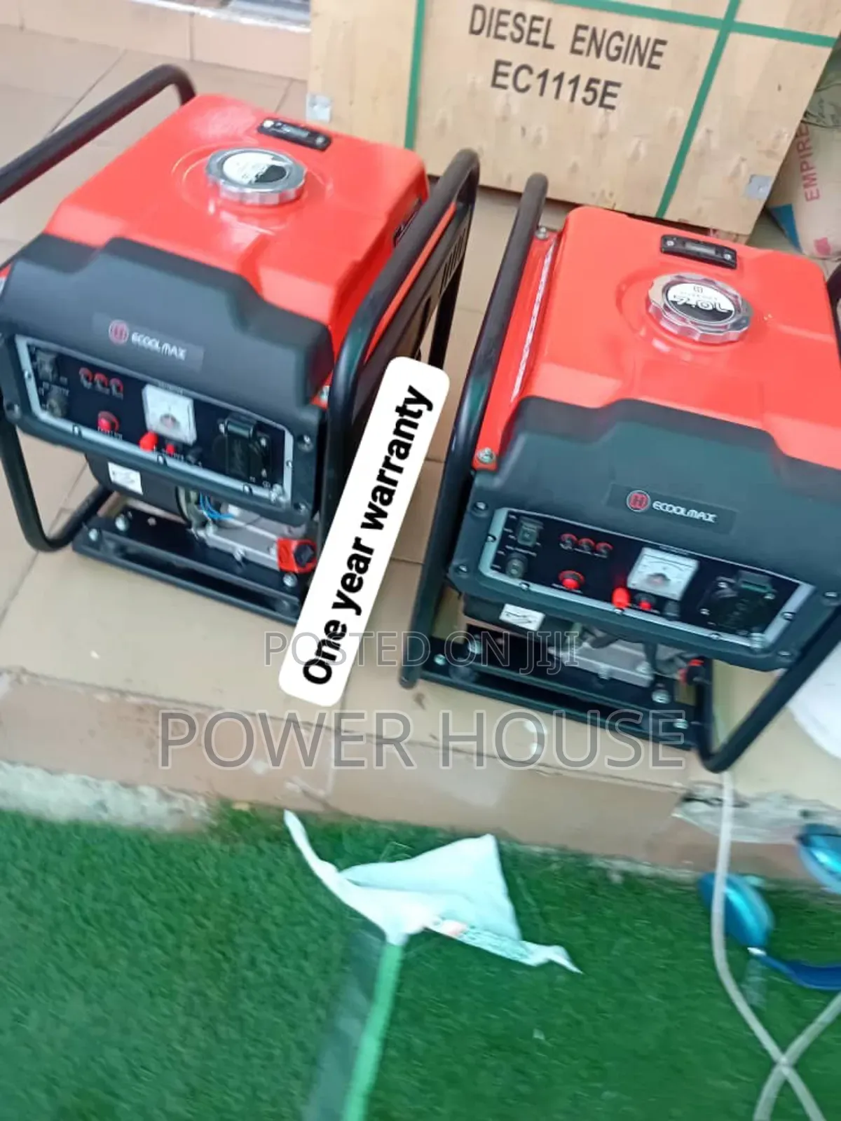 Twin Powers 7.5kva 8500watts Petrol Ecoolmax Generator