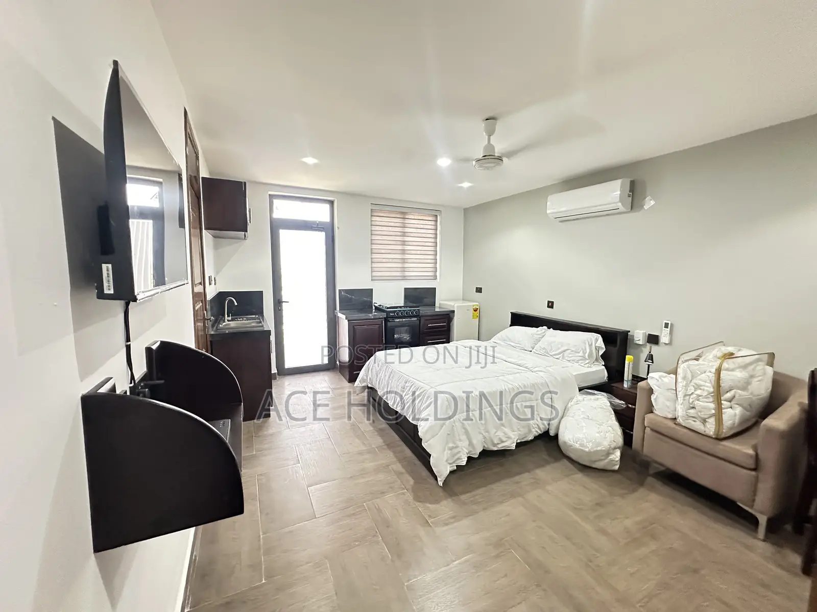 Furnished 1bdrm Apartment in Nmai Dzorn for rent