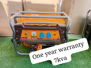 Thrilling 7kva 7000watts Ingco Petrol Generator Original