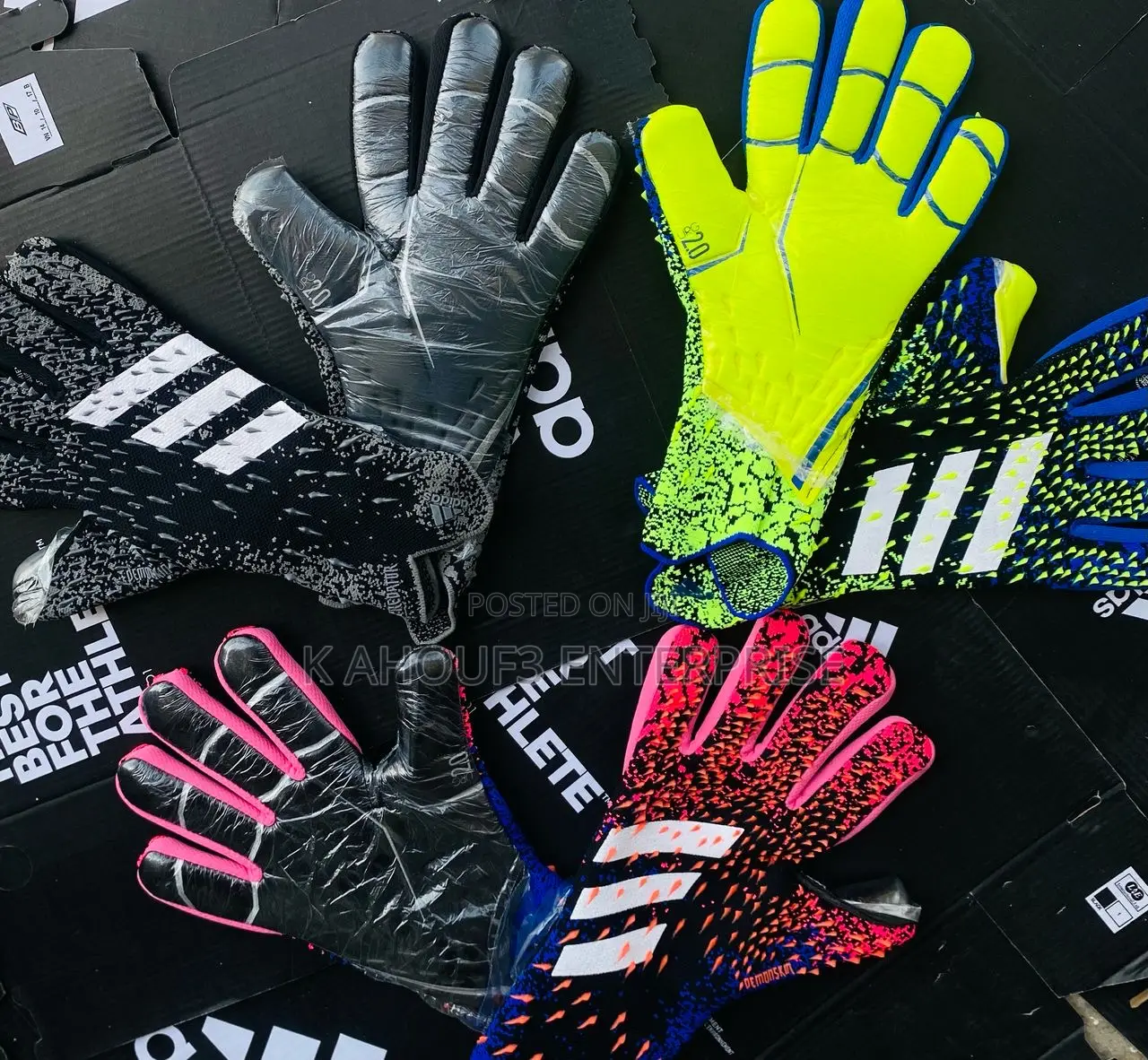 Original Adidas Goal Keepers Gloves