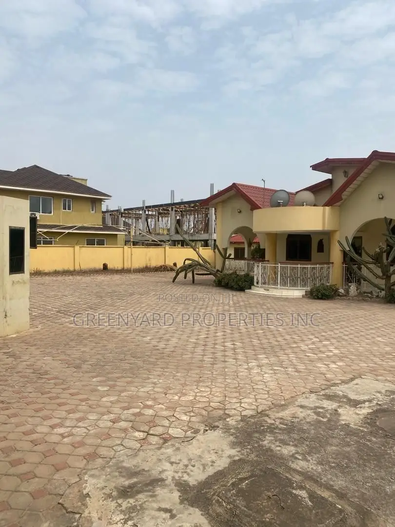 Roadside 2 Plots With Old House at East Legon Adjiriganor