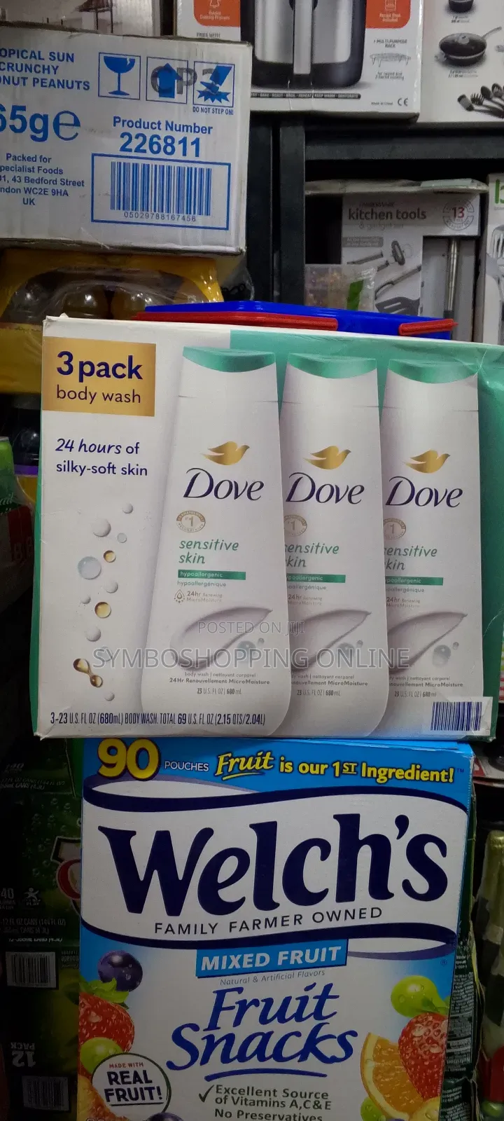 Dove Sensitive Skin Body Wash 2.04l