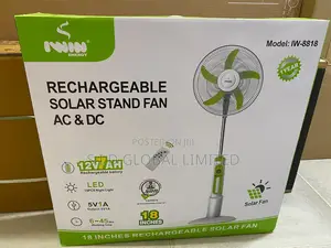 Stand Out From the Heat Rechargeable Stand Fan Easter Offer
