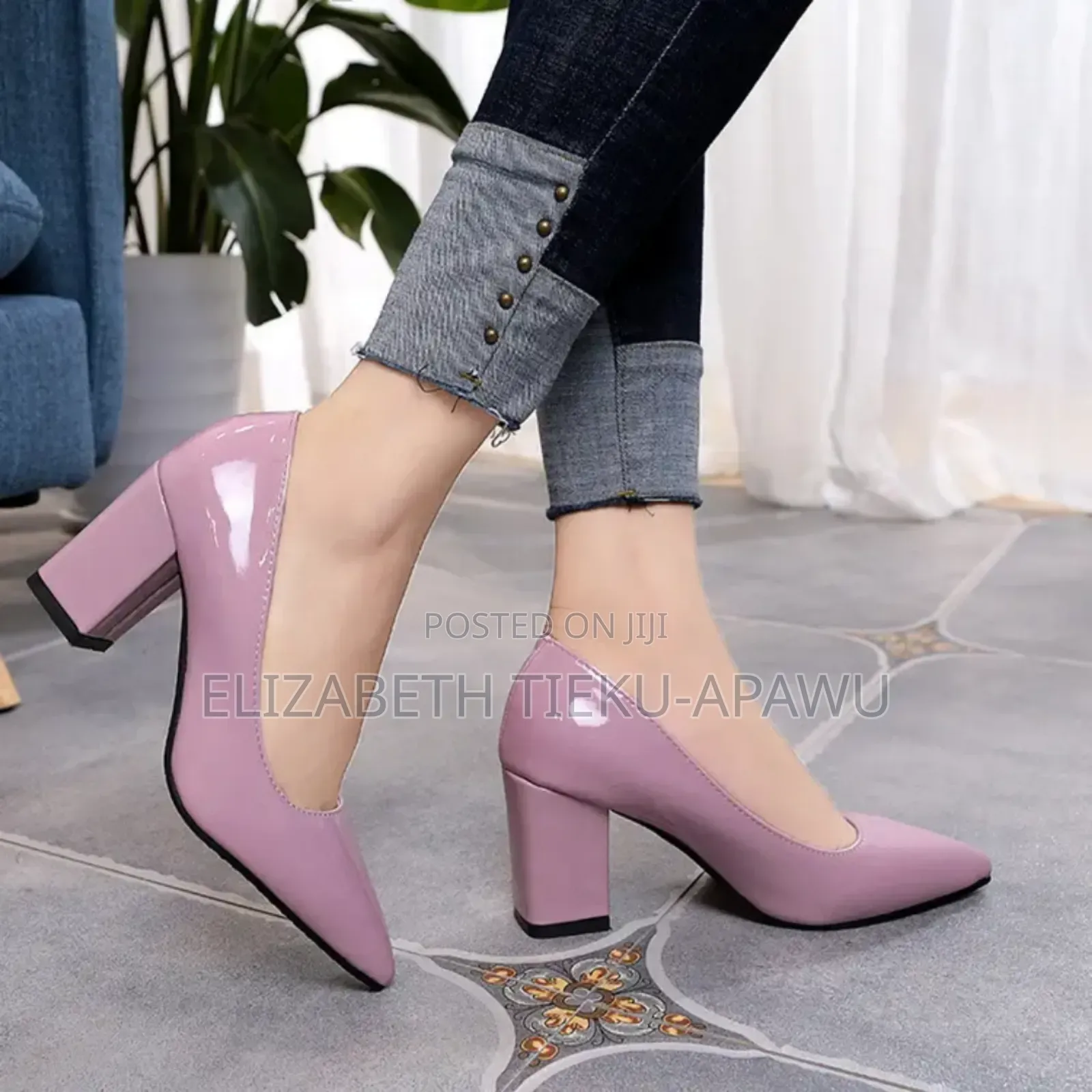 Ladies Office Block Shoes
