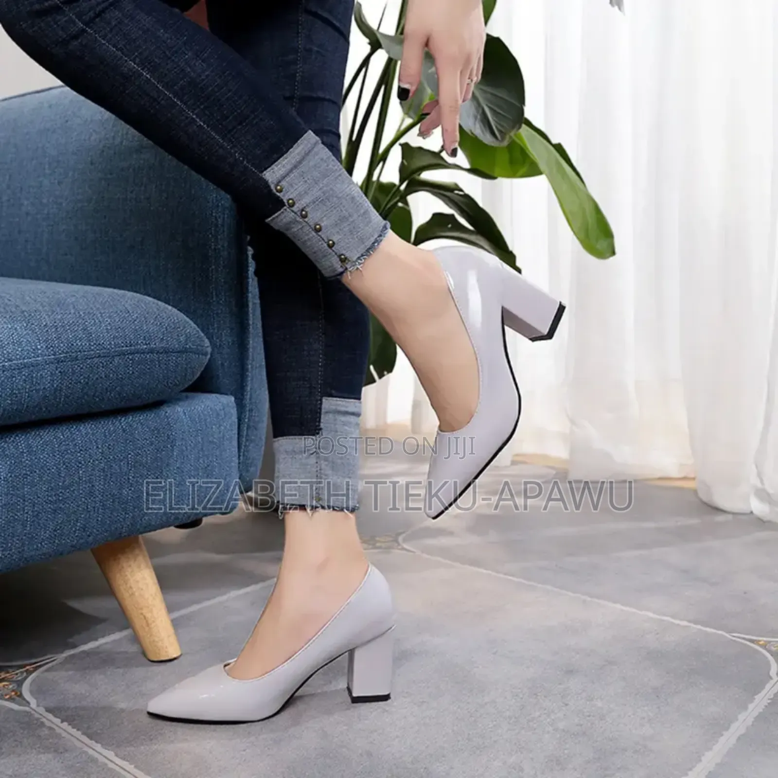 Ladies Office Block Shoes