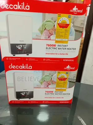 Decakila Sufficient Water Heater 7600w Water Heater Deca