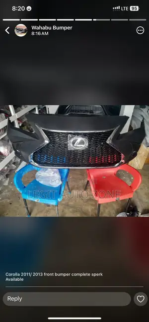 Toyota Corolla 2011,2012,2013,2014 Spec Bumper/ Lexus Bumper