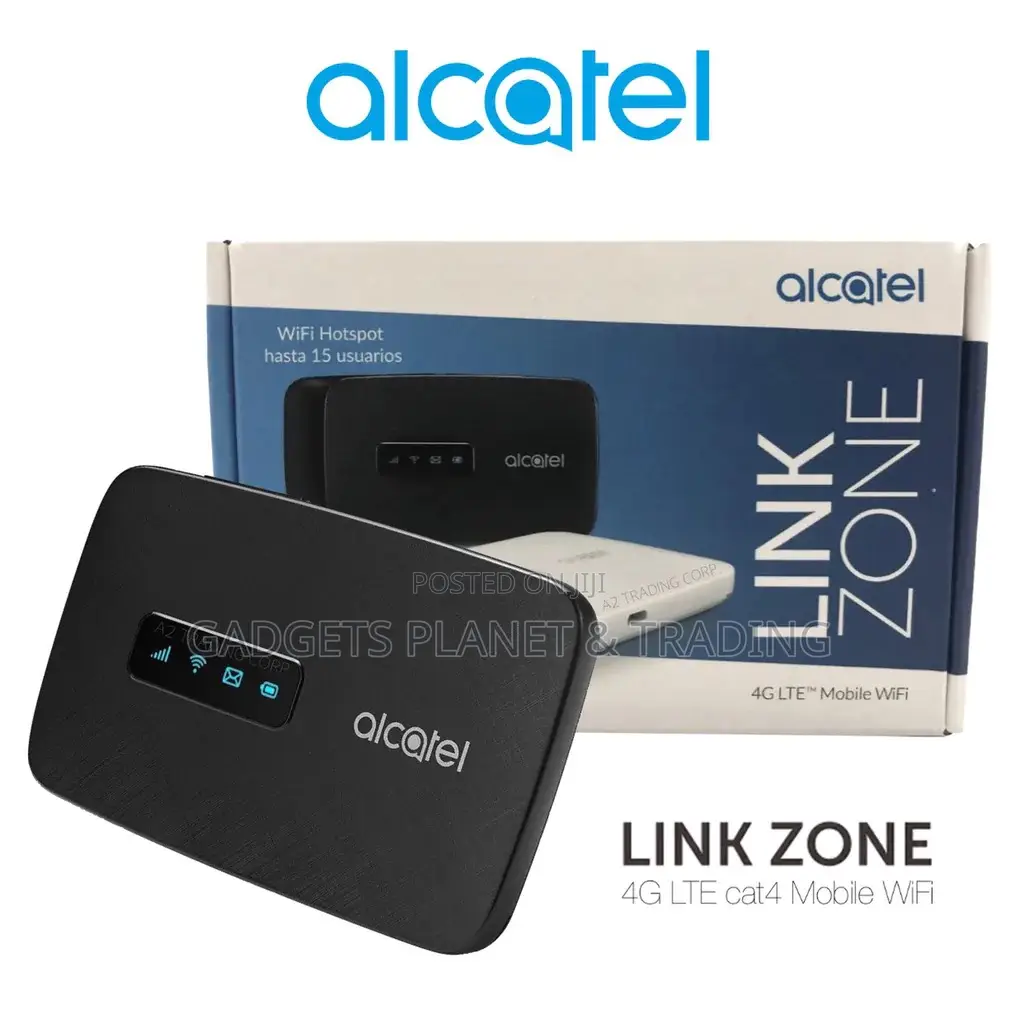 Alcatel Link Zone 4g Lte Global Unversal Mobile Wifi Mifi