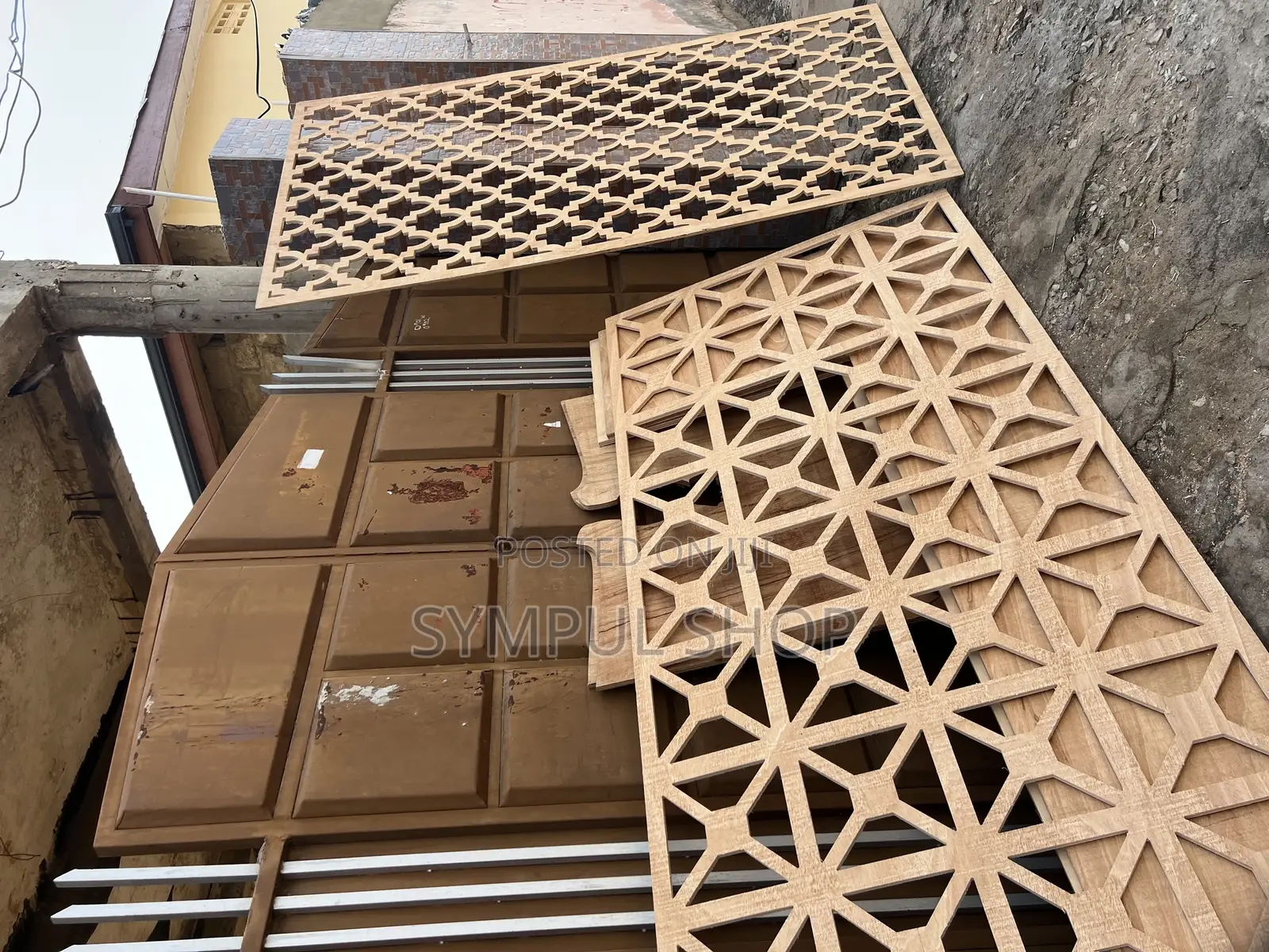 CNC Wood Design Cut Out