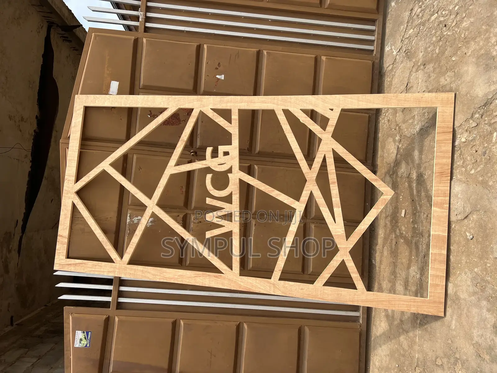 CNC Wood Design Cut Out