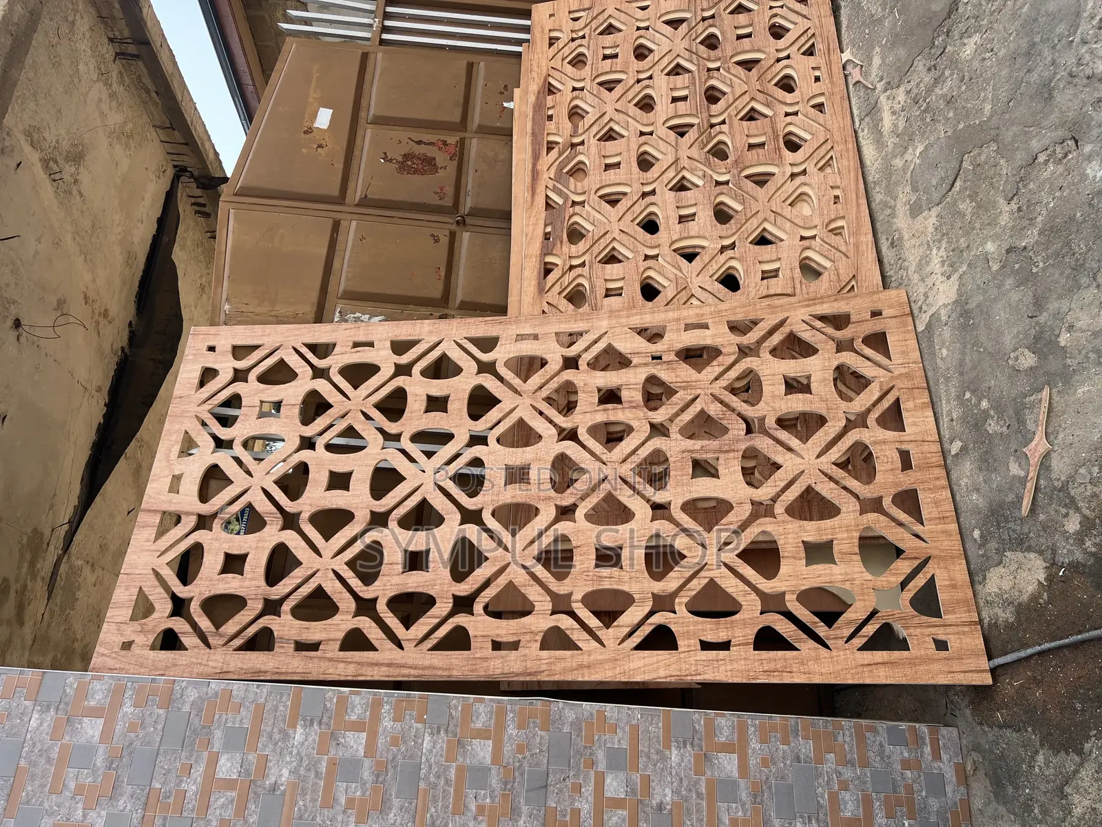 CNC Wood Design Cut Out