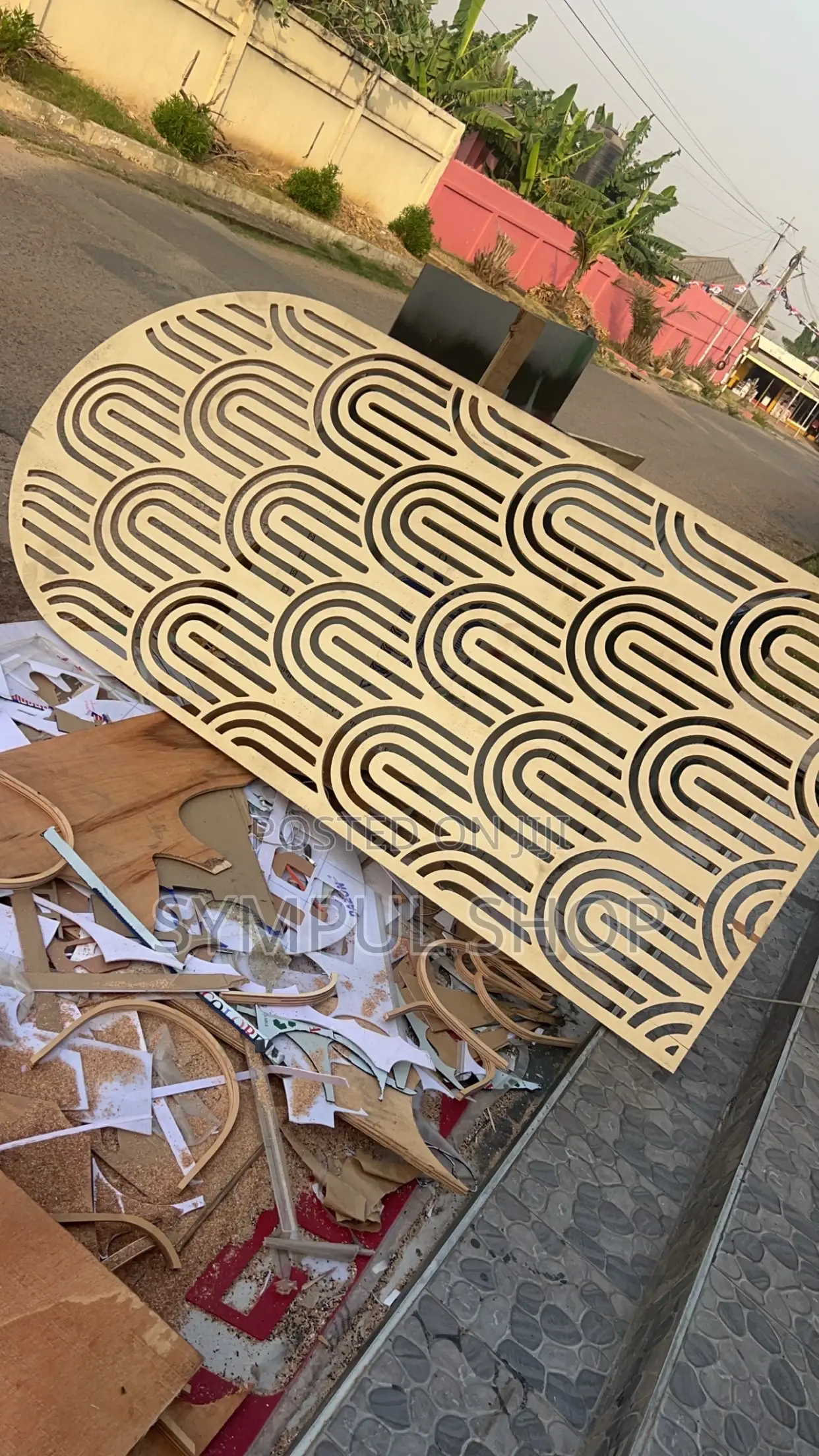 CNC Wood Design Cut Out
