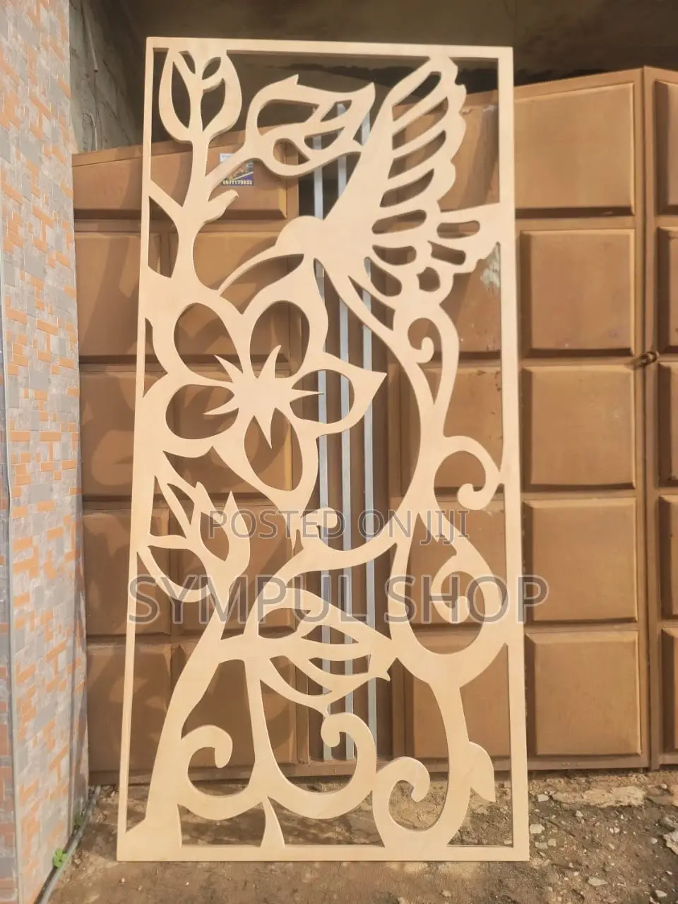 CNC Wood Design Cut Out