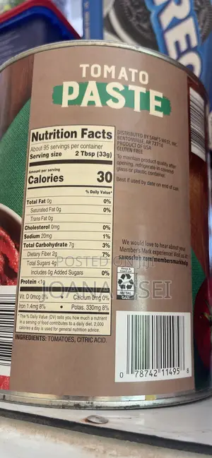 Members Mark Tomato Paste