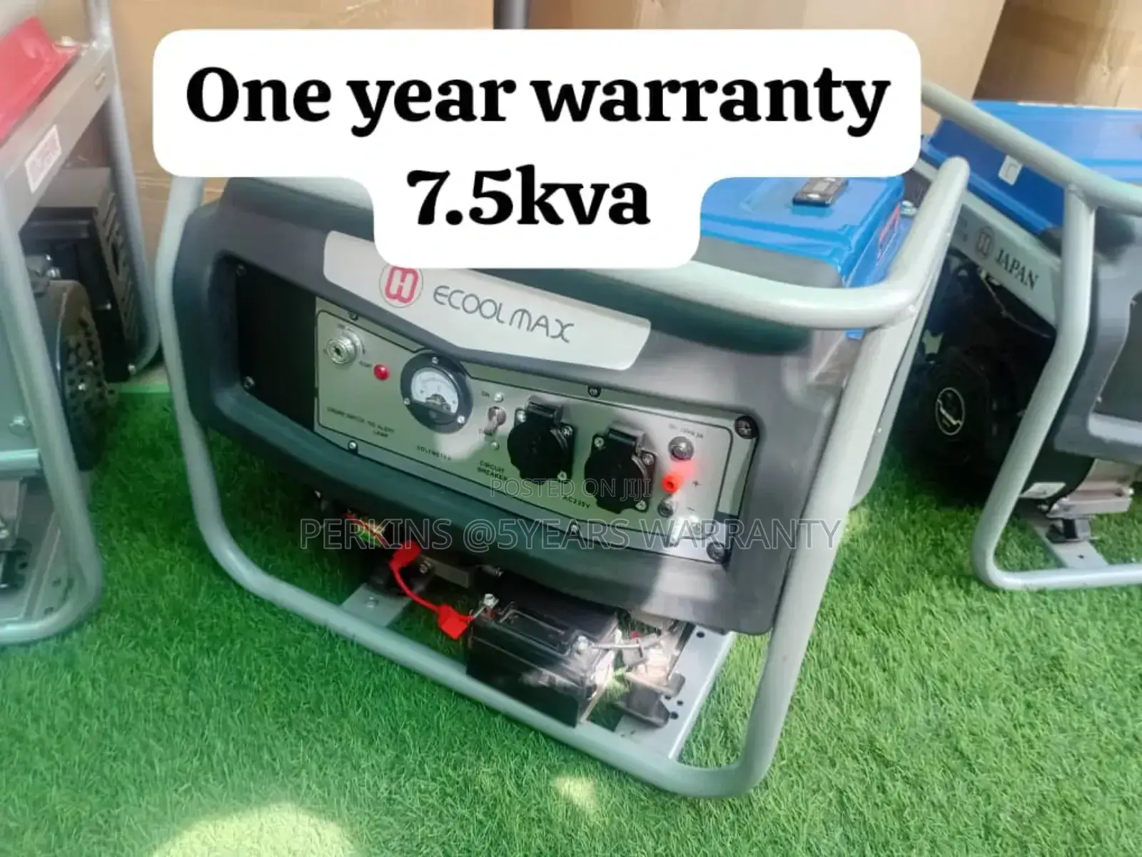 Charismatic Ecoolmax 7.5kva 8500watts Petrol Generator Japan