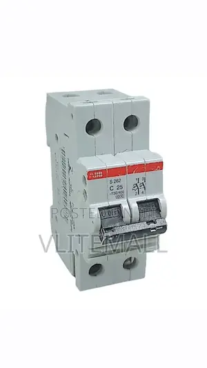 Abb Double Breaker Abb Sj202t C25 MCB 2p 25a 3ka