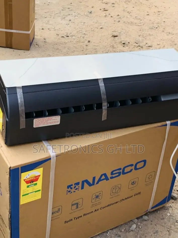 High Quality Nasco 1.5 Hp Split R410a Mirror Black Ac
