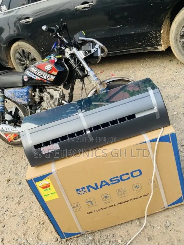 Nasco Eco Friendly 1.5 Hp Split Black Mirror Airconditioner