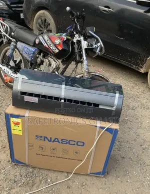 Fabulous New Mirror Black Nasco 1.5 Hp R410a Airconditioner