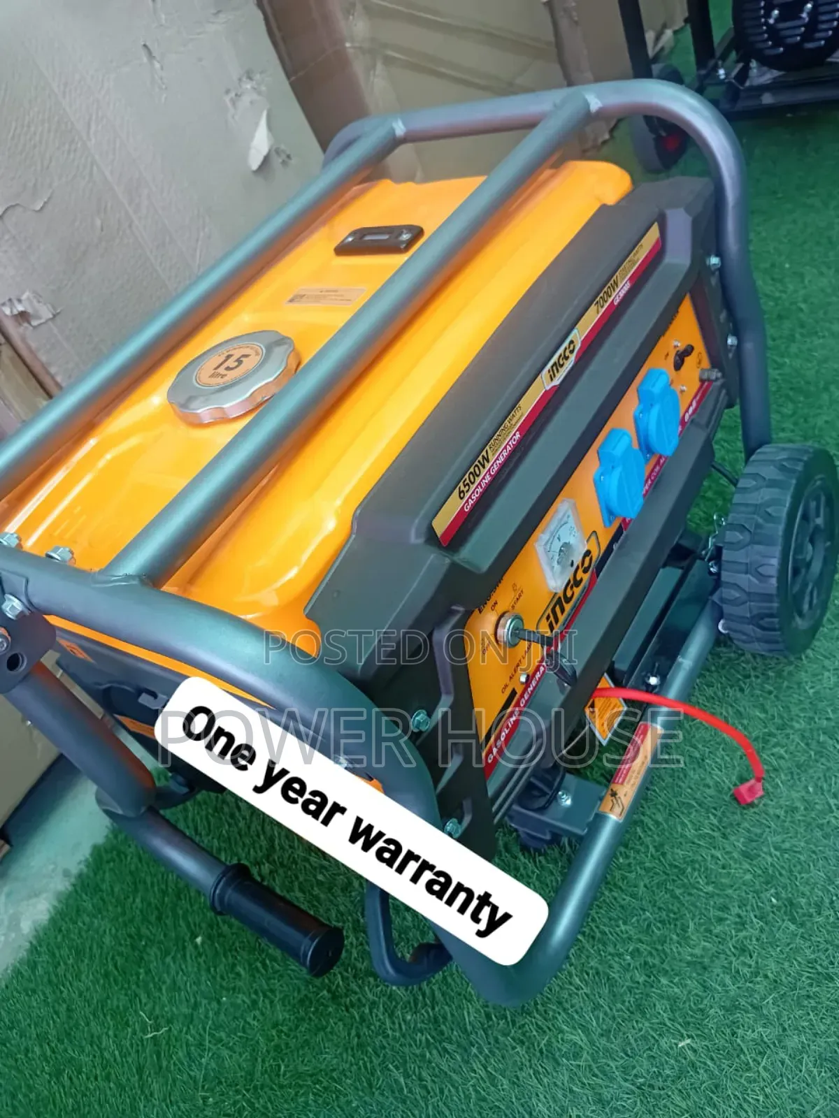 Quiet 7.5kva 8500watts Petrol Ingco Generator 7.5kva
