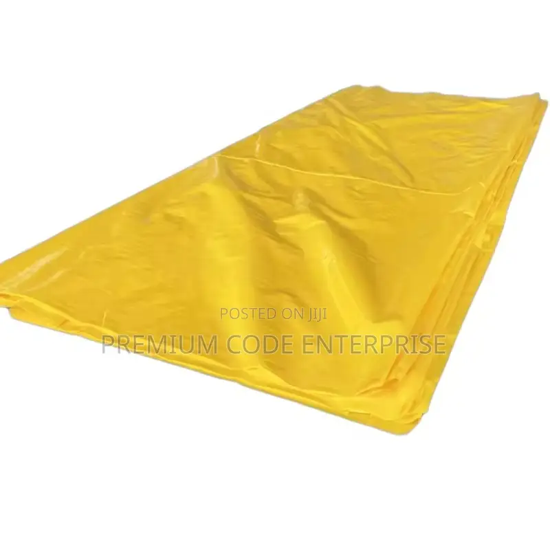 120l Waste Bin Liners - Yellow, 180pcs/ Pack