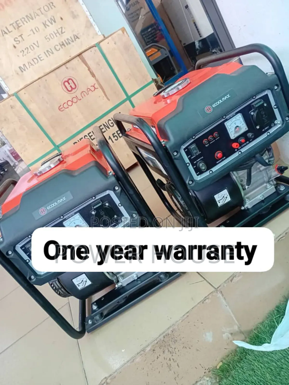 High Performance 7.5kva 8500watts Pertrol Generator