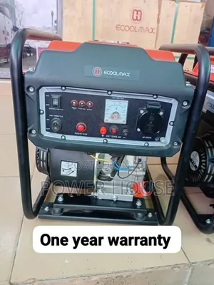 Low Emergency 7.5kva 8500watts Petrol Generator