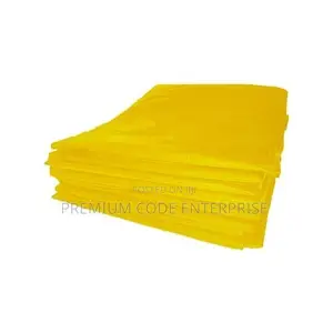 20l Waste Bin Liners - Yellow, 300pcs/Pack