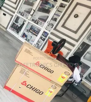 Auto Restart White R410 Chigo 1.5 Horsepower Ac