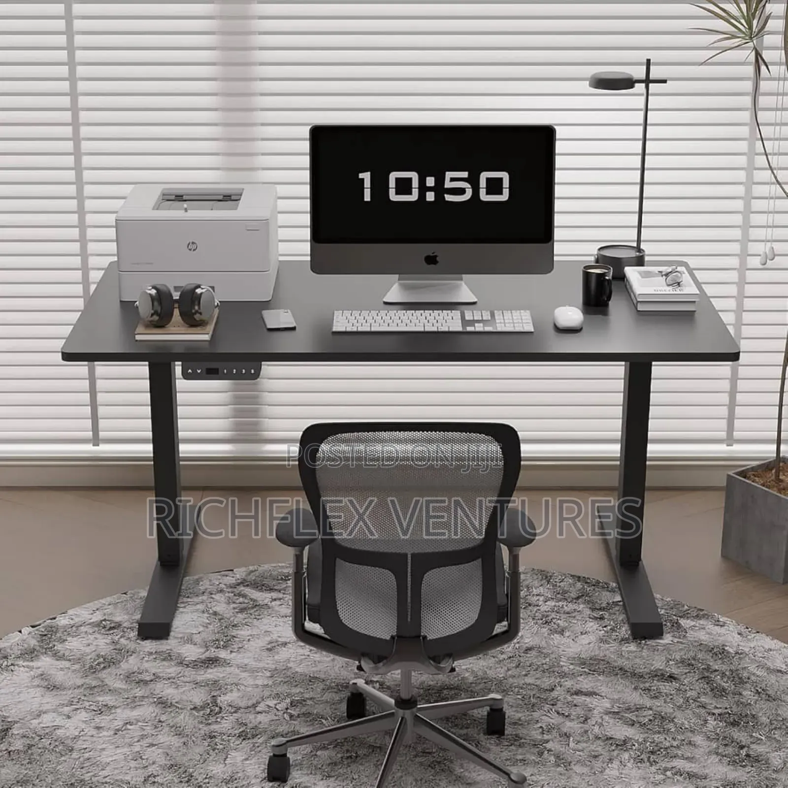 Electric Heights Adjustable Desk