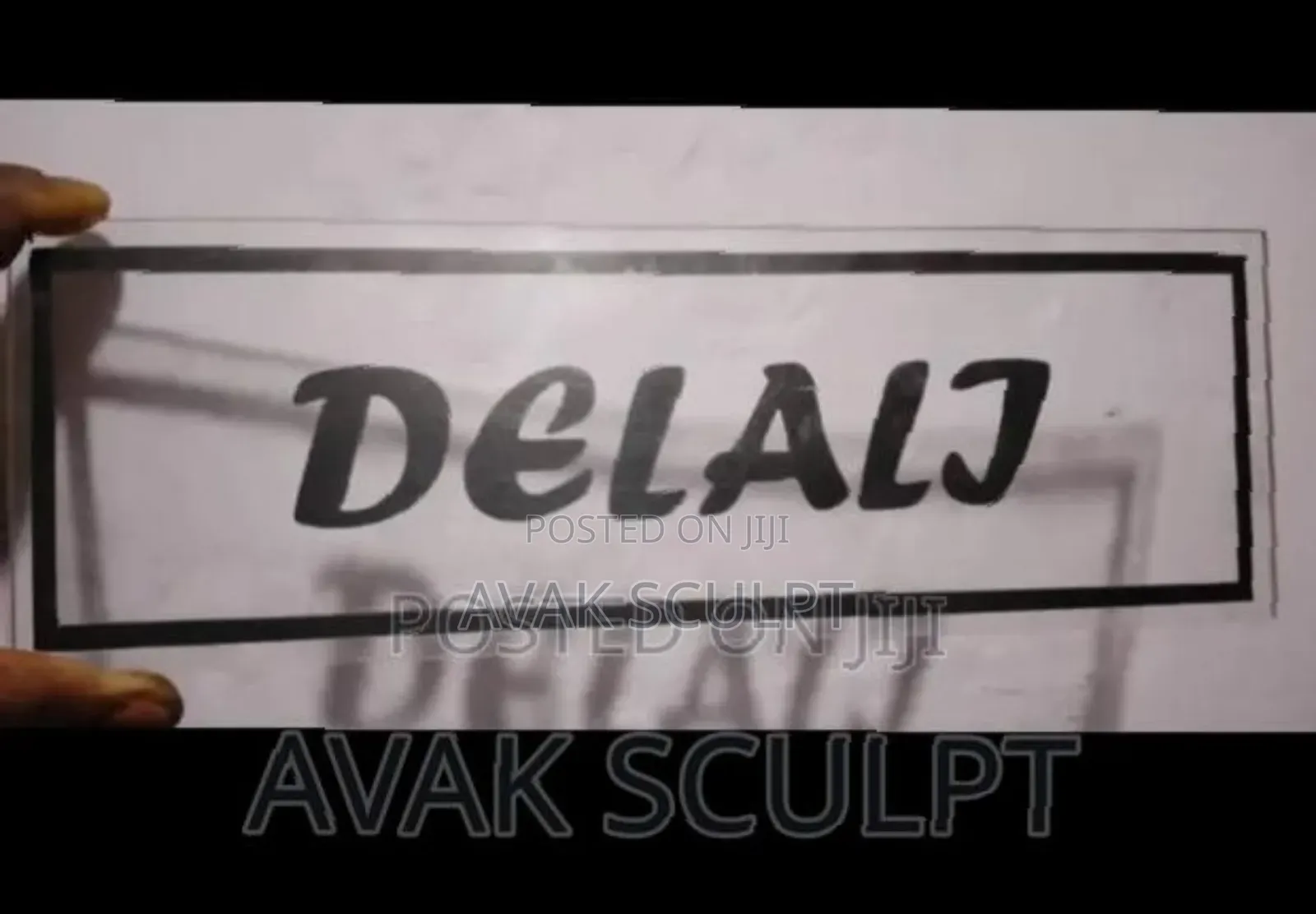 Plastic Engraving