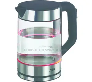 1.7litre Logik Electric Glass Kettle Uk