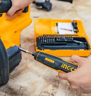 Ingco 8v Cordless Screwdriver 17pcs