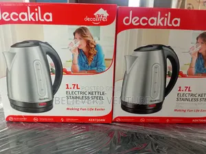 Decakila 1.7l Electric Kettle Stainless Steel Kettle