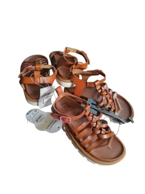 Wonder Nation Girls Gladiator Sandals - 2 to 4 Years
