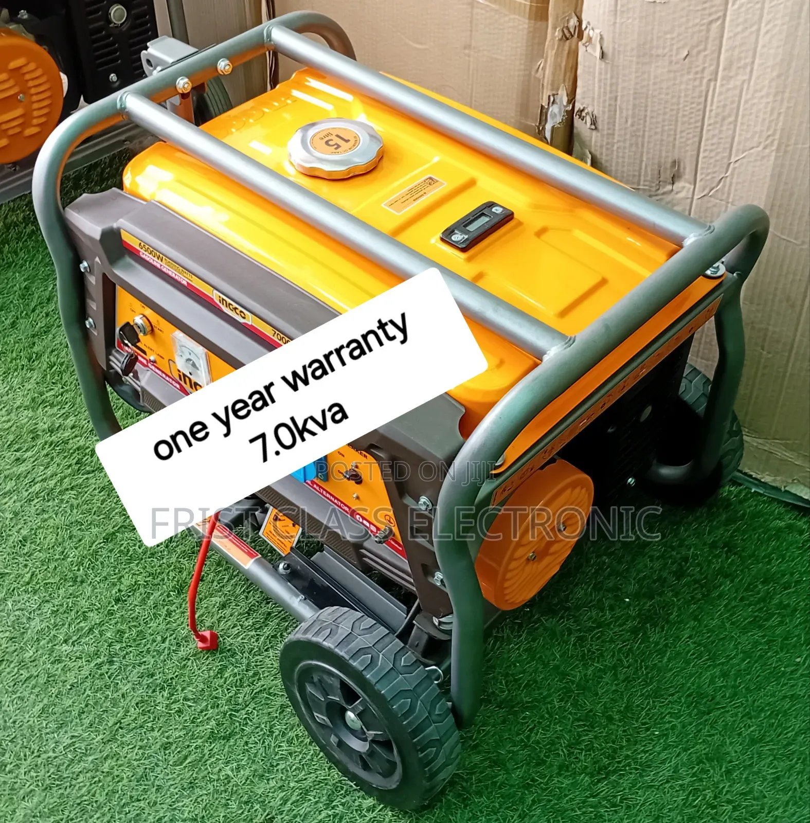 Key Start 7.0kva Ingco Petrol Generator