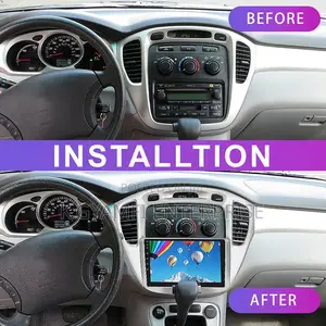 Quality Android Car Tape for Toyota Highlander 2001 to 2007