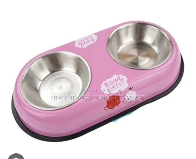 2 in 1 Stainless Dog N Cat Bowls