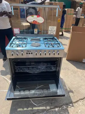 Stainless Ferre 60x90 6 Burner Gas Cooker