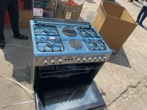 90x60 Ferre 6 Burner Gas Cooker (2 Electric 4 Gas)