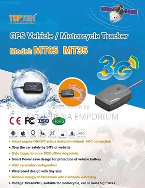 Vehicle/Motorcycle GPS Tracker