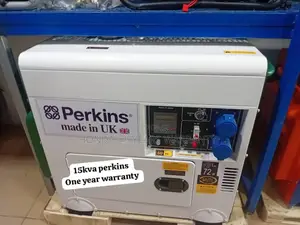 Perkins White and Green 15kva 16500watt Diesel Generator